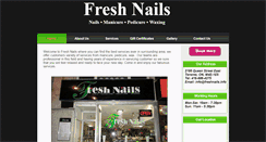 Desktop Screenshot of freshnails.info